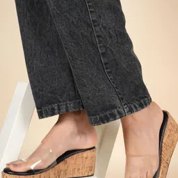 Cogner Textured Wedge Sandals-picture-30