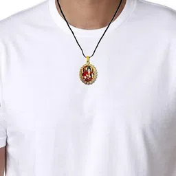 Utkarsh Oval Pendants with Chains image 2