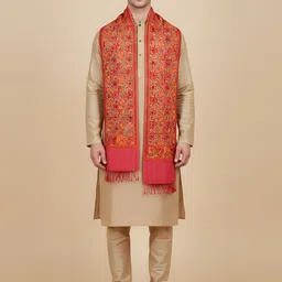 MUFFLY Men Woven Design Stole-picture-28