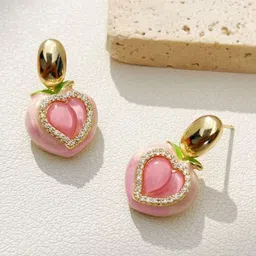 SZN Diamond Shaped Drop Earrings image 2