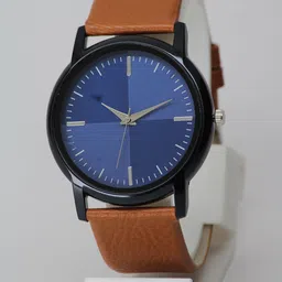 VIRAKTI Women Brass Dial & Leather Wrap Around Straps Analogue Watch G-11-BLUE-24-picture-10