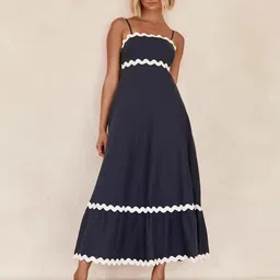 miss mosa by akanksha Alamode By Akanksha Women Orlando Holiday Midi Dress-picture-23