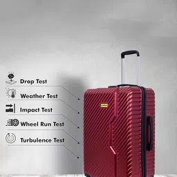 WROGN Hard-Sided Large Trolley Bag image 5