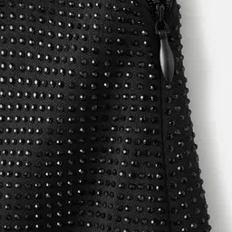 MANGO Women Embellished Mini Party Skirt image 2