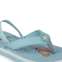 Bubblegummers Girls Printed Thong Flip-Flops image 3