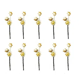 Hair Flare Women Set Of 10 Embellished Hairsticks-picture-7