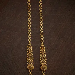 Kushal's Fashion Jewellery Gold-Plated Ear Cuff Earrings-picture-19
