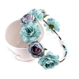 Yellow Chimes Women Floral Tiara-picture-48
