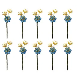 Hair Flare Women 10Pcs Embellished Beaded Hairstick-picture-15