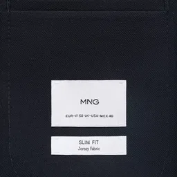 MANGO MAN Notched Lapel Collar Single Breasted Slim Fit Blazer image 4