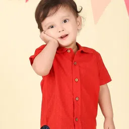 Fabindia Boys Opaque Printed Casual Shirt-image-32