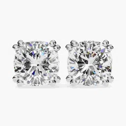 VALANOVA BIS Hallmark 14Kt White Gold Diamond Studded Earrings- 1.15 g-picture-36