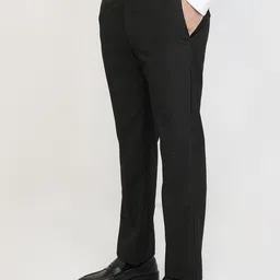 Park Avenue Men Original Regular Fit Mid-Rise Regular Trousers image 2