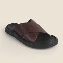 DAVINCHI Men Leather Comfort Sandals-picture-15