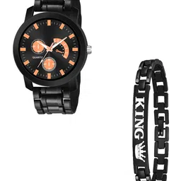CSAMON Men Bracelet Style Straps Analogue Watch PandoBLK AeviyoRG D 801BLK k Bracelet-picture-38