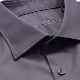 Louis Philippe Classic Fit Pure Cotton Opaque Formal Shirt image 5