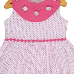 YOUNG BIRDS Polka Dot Print Fit & Flare Dress image 2