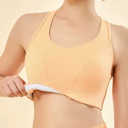 LULU & SKY Medium Coverage Non Padded Non-Wired Workout Bra image 2