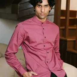 Creatures of Habit Men Classic Opaque Casual Shirt-picture-14