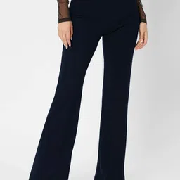 Stylecast X Slyck Women Solid Pattern Wide Leg Trouser-picture-31