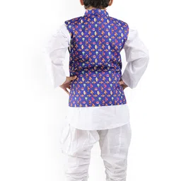 NEW GEN Boys Regular Kurta with Trousers image 4