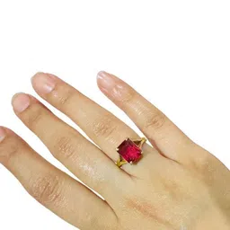 GenZcomplex Gold-Plated Brass Finger Ring-picture-25