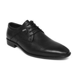 Zoom Shoes Men Black Textured Formal Derbys-picture-11