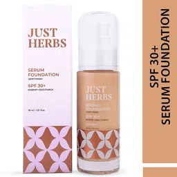 Just Herbs Dewy Finish SPF30 Serum Foundation with Rosehip & Rice Starch 30g - Natural 04 image 1