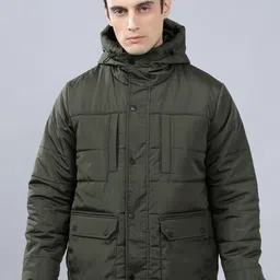 Cantabil Men Reversible Puffer Jacket-image-41