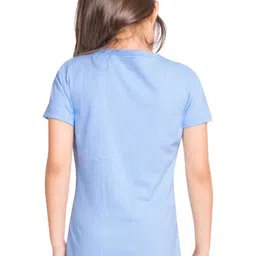 Little funky Girls Blue Tshirts image 4