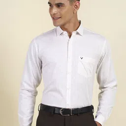 Allen Solly Men Slim Fit Floral Printed Spread Collar Cotton Formal Shirt-image-86