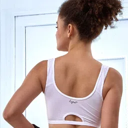 LYRA Pack of 2 Cotton Non-Wired Non Padded Workout Bra image 5