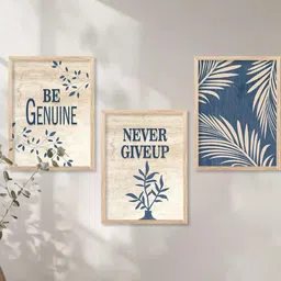 walllane Motivational Wall Art With Frame Home Decor Wall Painting For Living Room Office Bedroom-picture-19