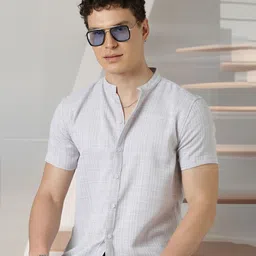 Mast & Harbour Men Standard Checked Casual Shirt-picture-20