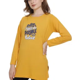 AMAHA FASHIONS Women 2 Printed T-shirt-image-39