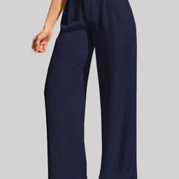 Chemistry Women Custom Straight Fit High-Rise Trousers image 4
