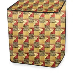 The Furnishing Tree Washing Machine Cover Surface Pattern Yellow Compatible for Whirlpool 6Kg Semi- image 4