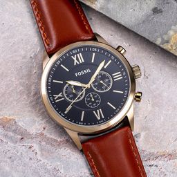 Fossil Men Black Chronograph Analogue Watch BQ2261-picture-15
