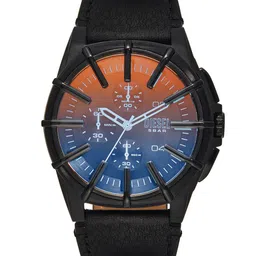 DIESEL Framed Men Dial & Leather Straps Analogue Watch DZ4658-picture-17