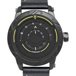 GIORDANO Men Leather Textured Straps Analogue Watch-picture-33