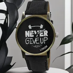 LOREM Men Printed Dial & Straps Analogue Watch LR27-A-image-33