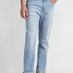 U.S. Polo Assn. Denim Co. Men Bootcut Heavy Fade Stretchable Jeans image 1