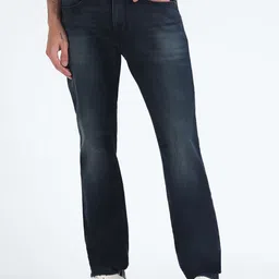 Flying Machine Men Freddie Mid-Rise Straight Fit Clean Look Heavy Fade Stretchable Jeans-picture-29