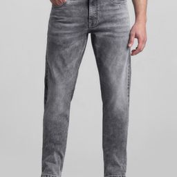 Jack & Jones Men Slim Fit Low-Rise Low Distress Clean Look Stretchable Jeans-picture-23
