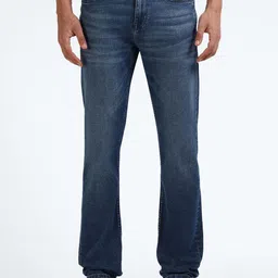 Flying Machine Men Straight Fit Light Fade Stretchable Jeans-picture-45
