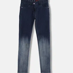 ELLE Girls Skinny Fit Heavy Fade Ombre Stretchable Jeans-image-55