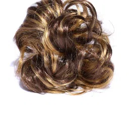 CHRONEX Gold-Coloured Highlighter Funky Clutcher Hair Extension Clutcher Juda-picture-31