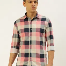 SHOWOFF Comfort Buffalo Checks Cotton Casual Shirt-picture-41