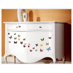 Jaamso Royals Blue & Red Butterflies Printed Self-Adhesive Removable Wall Sticker-picture-18