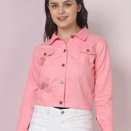 BUY NEW TREND Women Pink Lightweight Tailored Jacket-image-46
